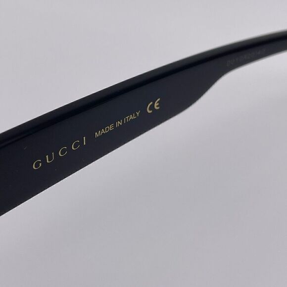 BRAND NEW GUCCI GG0459S 001 Black/Gold/Grey Women Sunglasses - Picture 10 of 13